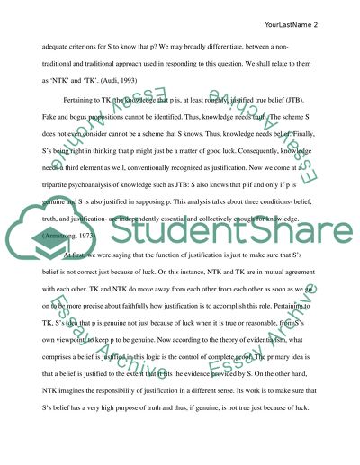 What Is Epistemology