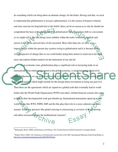 Real Costs of Globalization