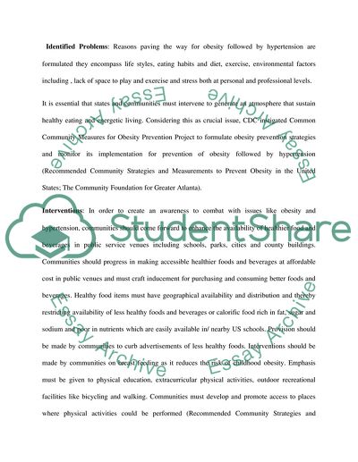 Intervention and Evaluation