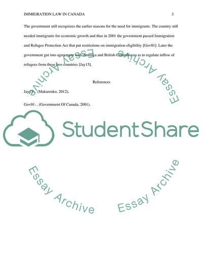 Development of the Constitution Act of Canada and the sections which apply to immigration