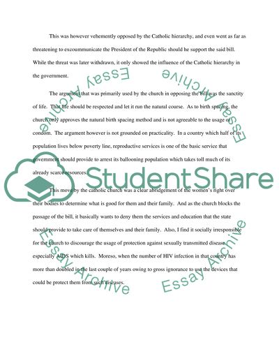 Womens Rights and Reproductive Health