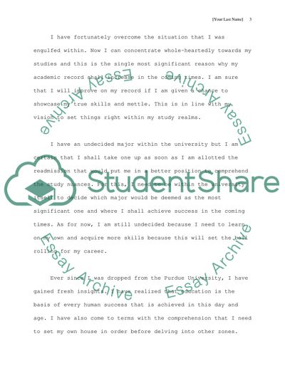 Readmission from suspension essay | intabricoofinharttendspurinsilvio