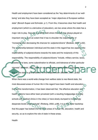 What Is the Role of the State in Your Life in Society