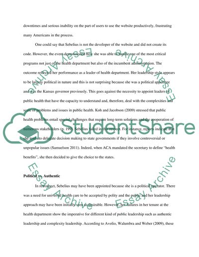 Leadership and the Universal Health Care