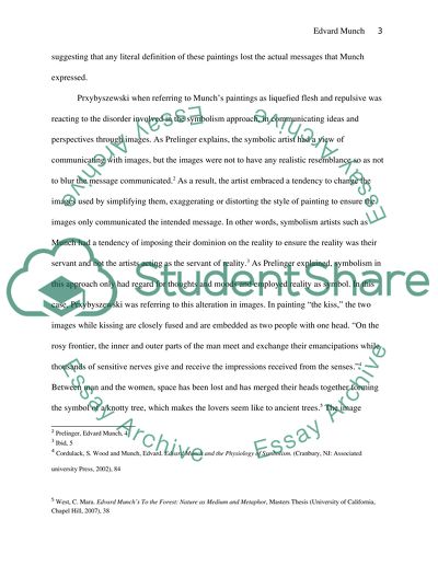 Liquified flesh in edvard munchs paintings