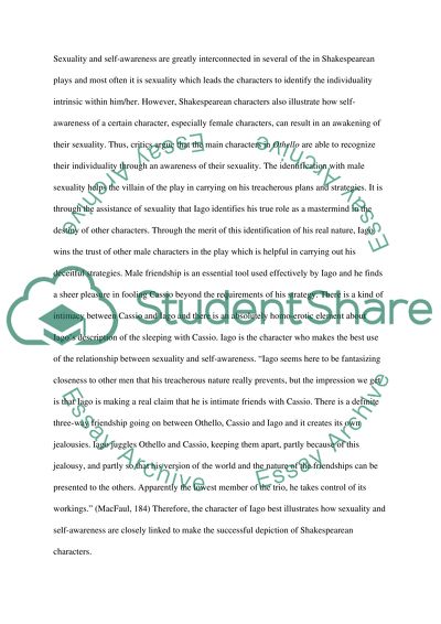 How Does Sexuality Affect the Characters Success in Othello and Alls Well That Ends Well