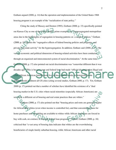 Is There a Segregation Based on Race and Ethnicity in the United States