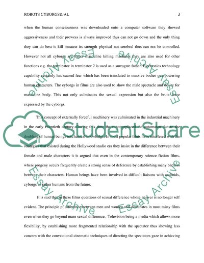 Robots, Cyborgs & Al