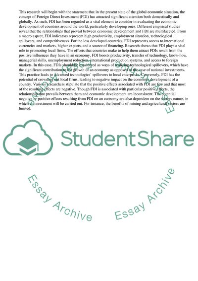 The International Business Environment