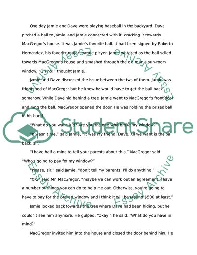 A Modern Mythological Tale THE TASKS OF JAMIE