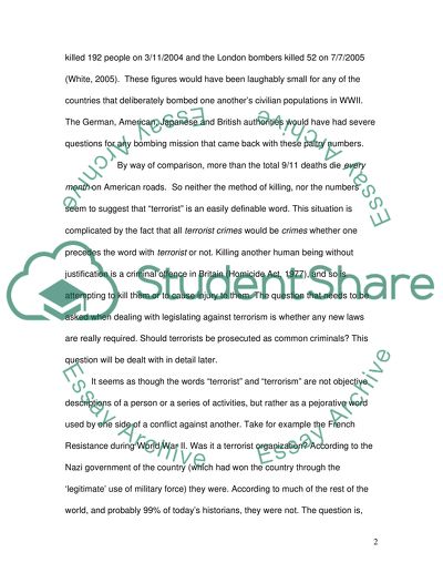 Has Terrorism Ever Succeeded in Changing Political Reality