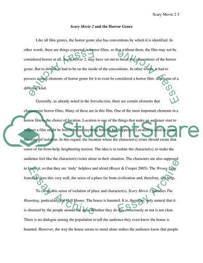 Parodies and Patches in Scary Movie 2