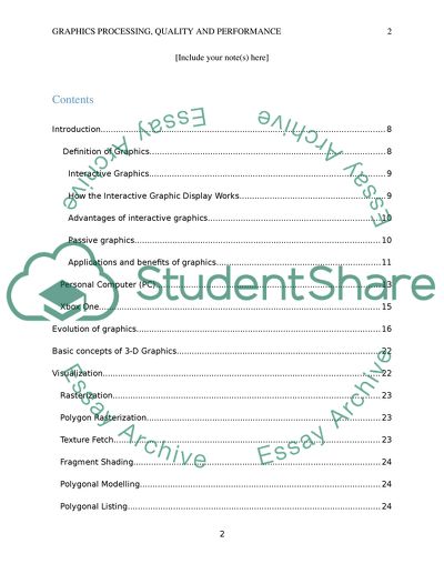 Graphics Processing: PC and Xbox One