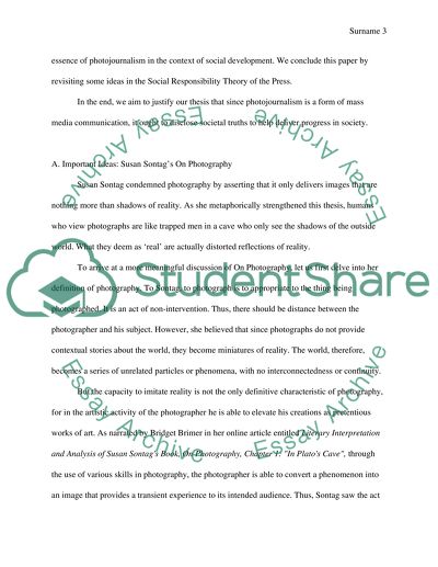 Analyzing Photojournalism in the Digital Age