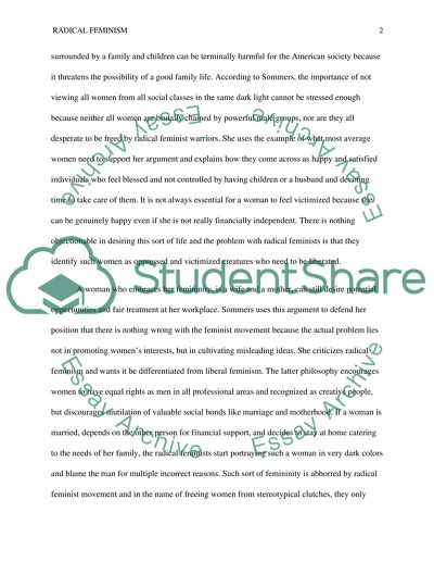 Radical Feminist Movement: Philosophers against the Family