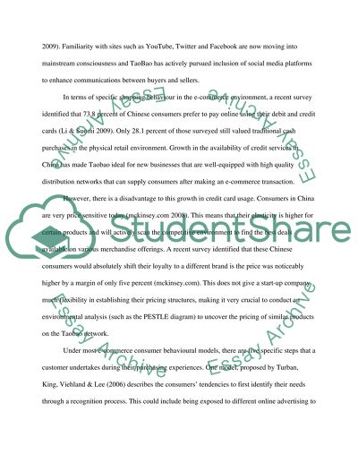 Opportunities and Challenges of Starting up an Online Business in China