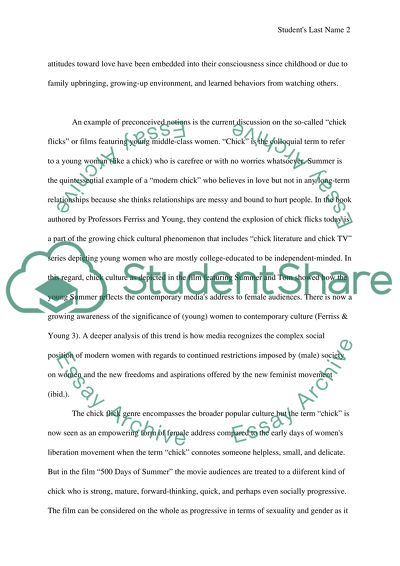 500 Days of Summer: Gender and Sexual