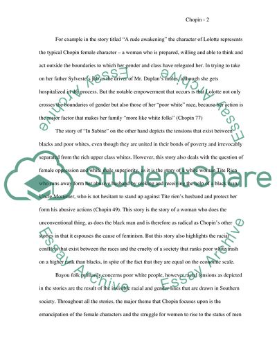 The Works of Kate Chopin