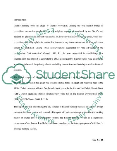 The Key Features of Islamic Banking Business in Dubai