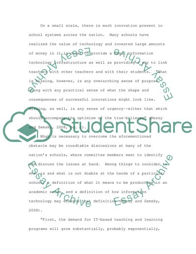 Information Technology Enhanced Management of Schools