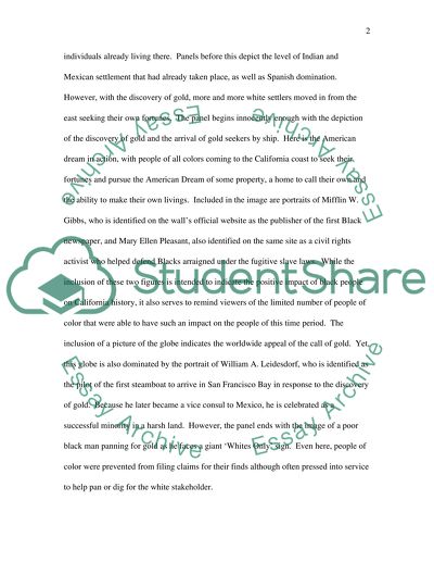 Judy Bacas Great Wall of LA (Historical and Geographic and american dream aspect)