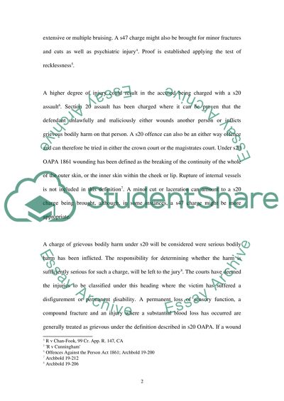 Criminal Law 2000 word assessment - part 2