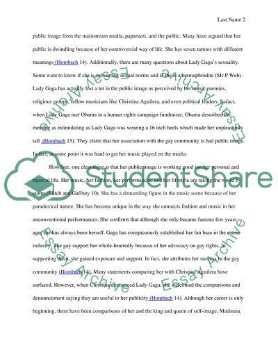 Lady Gagas public image