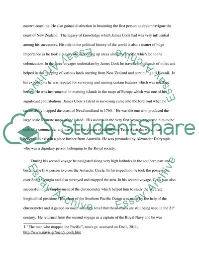 James Cooks Voyage to Australia and The Subsequent British Colonization