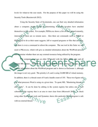 Malware. PMDump and Holodeck