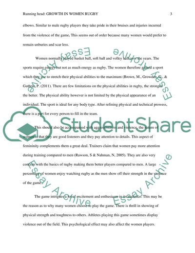 Growing Popularity of Women in Rugby in America