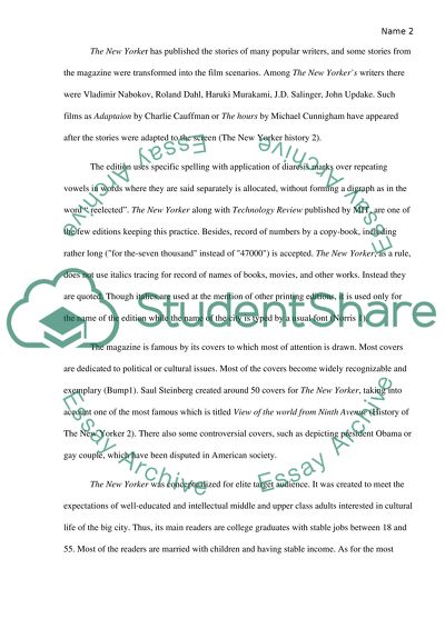 The New Yorker Digitalized