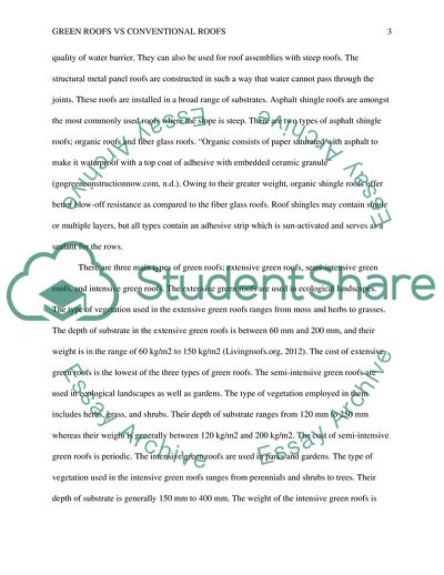 Green Roofs vs Conventional Roofs