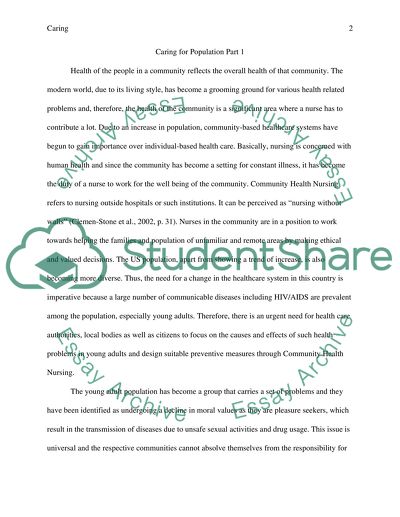 Caring for Populations Part 1