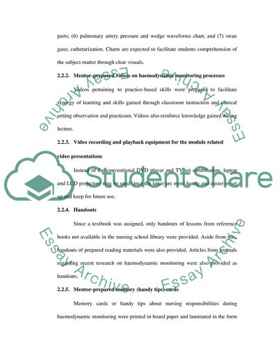 Planning Facilitating Supporting and Evaluating Learning