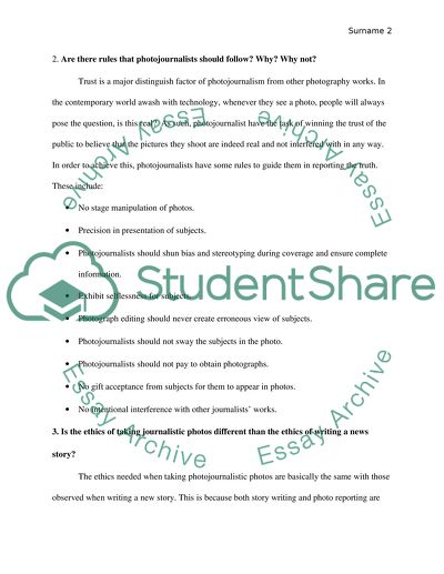 Photojournalism: Shooting the truth