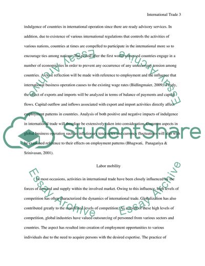 Exchange Rate Policy and International Trade Linkages and Impacts