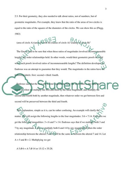 Eudoxus and Dedekind Irrational Numbers and Mathematical Development