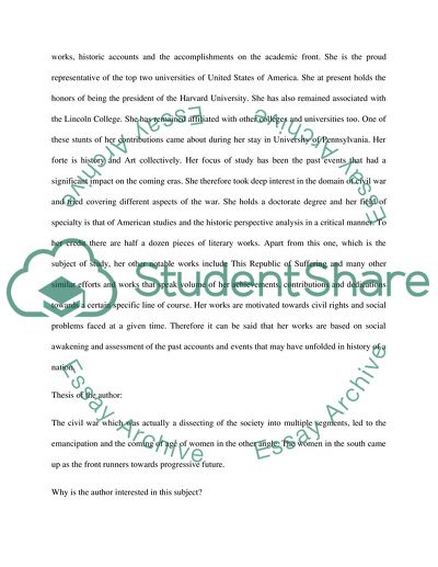 Mothers of Invention by Miss Drew Gilpin Faust