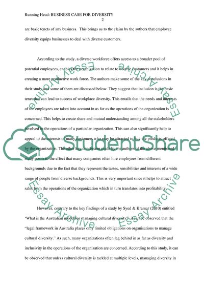 Significance of the Concept of Diversity in Business