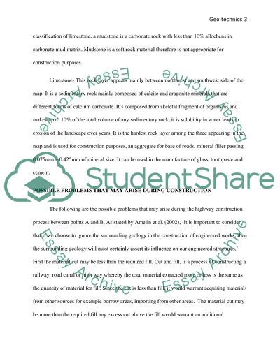 Geology Of The Area. Sources Of Natural Materials and Construction Problems
