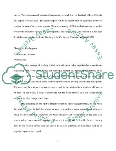 Profitability And Effectiveness Of Building Wind Farms