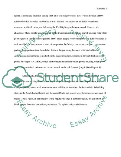 Racism in America in 1890-1920