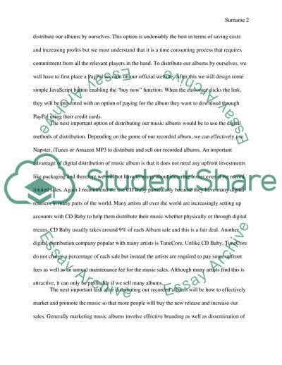 Distributing and Marketing Music Albums