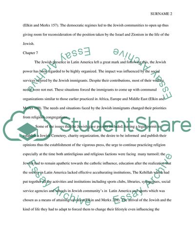 The Jewish Presence in Latin America