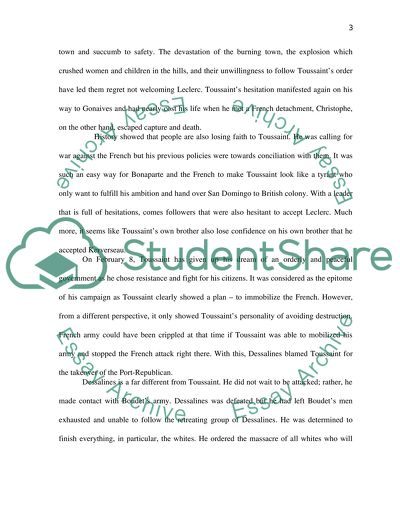 C. L. R. James, The Black Jacobins ( The War of Independence pp. 281 - 379 ) Chapter 13