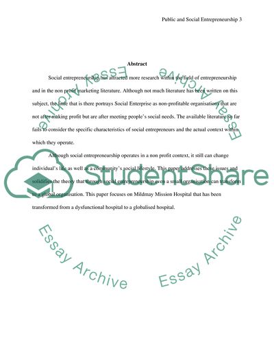 Social Entrepreneurs and the Actual Context