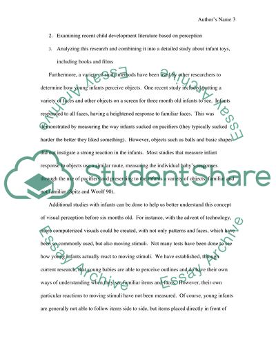 Toy as Visual Stimulator for Early Childhood