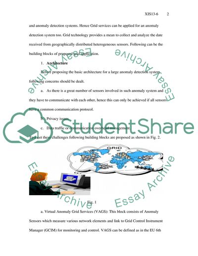 XIS13-6: Grid Services and Distributed Networking