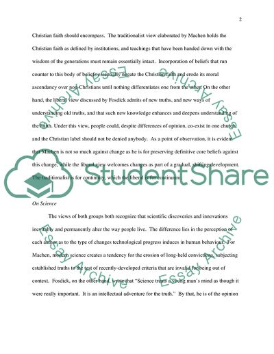 Fundamentalism vs Libertas