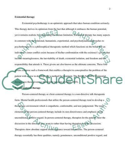 Theories and Techniques of Counseling